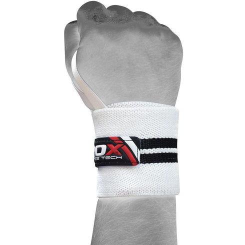 RDX W4 WHITE WRIST WRAPS-4